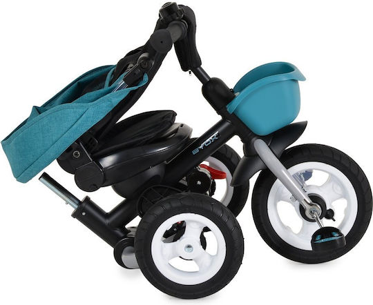Byox Flexy Lux Klappbares & Wandelbares Kinderdreirad für 18 Monate Dunkelblau