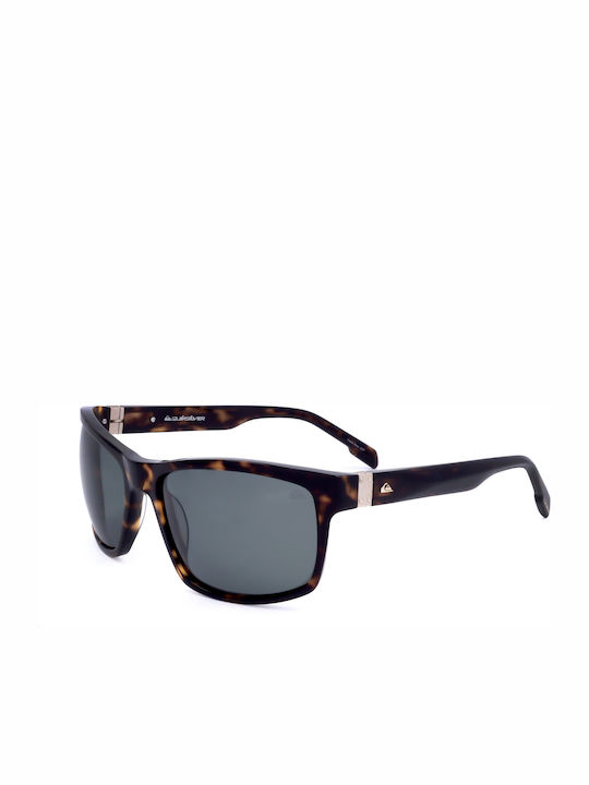 Quiksilver Γυαλιά Ηλίου Καφέ με Σκελετό