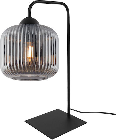 Light Home Πορτατίφ για Ντουί E27 με Μαύρο Καπέλο και Βάση