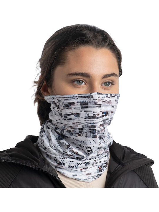 Buff Original Ecostretch Urva Αθλητικό Περιλαίμιο Λευκό