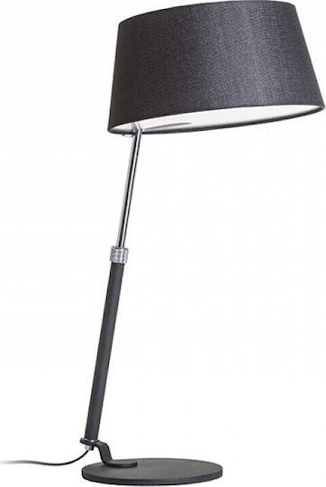 Rendl Light Studio Ritzy Table Πορτατίφ με Μαύρο Καπέλο και Μαύρη Βάση
