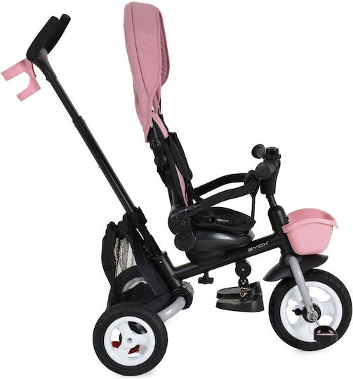 Byox Flexy Lux Tricicletă Pliabilă și Transformabilă pentru 18 Luni Dark Pink