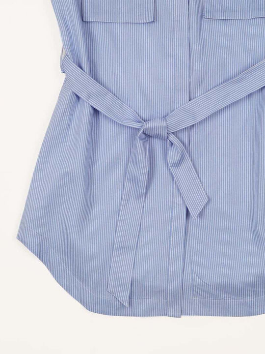 Summer Mini Shirt Dress Ekrou-Siel