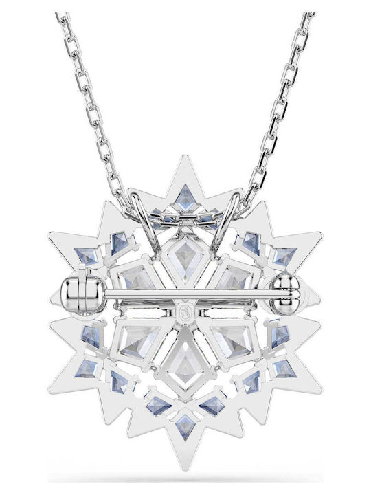 Swarovski Κολιέ Επιχρυσωμένο Μπλε