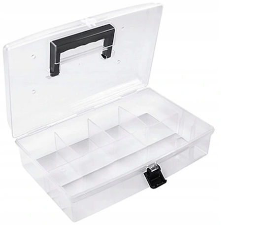Prosperplast Werkzeugkoffer-Organisator 5 Positionen Schwarz 29.5x19.5x8.5cm