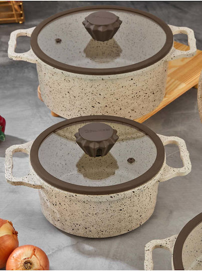 SteweHome SteweHome Gusseisen Töpfe Set aus 7 Töpfen