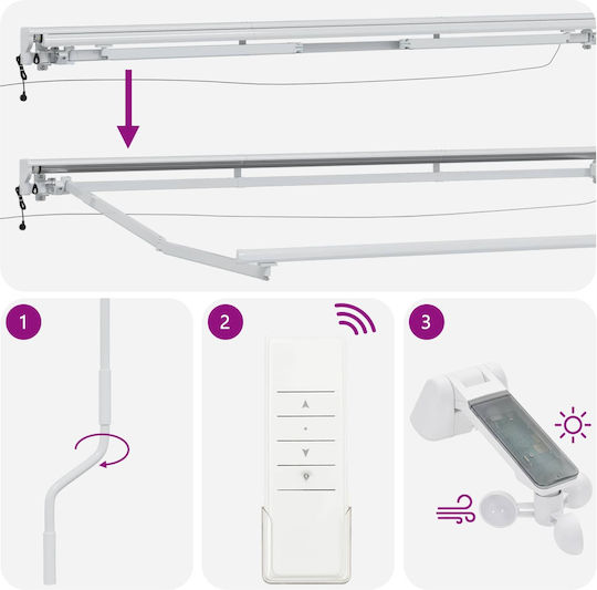 vidaXL Awning Frame for Awnings 42024840