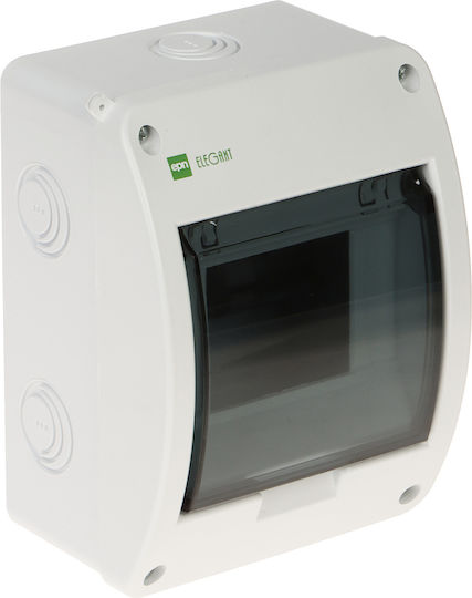 Elektro Plast Wall mounted 5-Elements Fuse Box with 1 Row