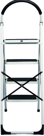 Vesta Deluxe Step Ladder Iron 4 Steps 97cm