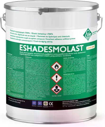 Esha Desmolast Elastomer Dichtungsmaterial Polyurethan 25kg Weiß