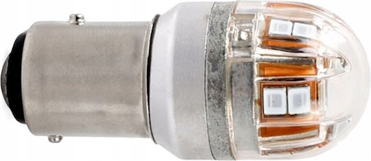 M-Tech Λάμπα Αυτοκινήτου P21/5W-BAY15D-1157 Canbus LED Κόκκινο 12-24V 1τμχ