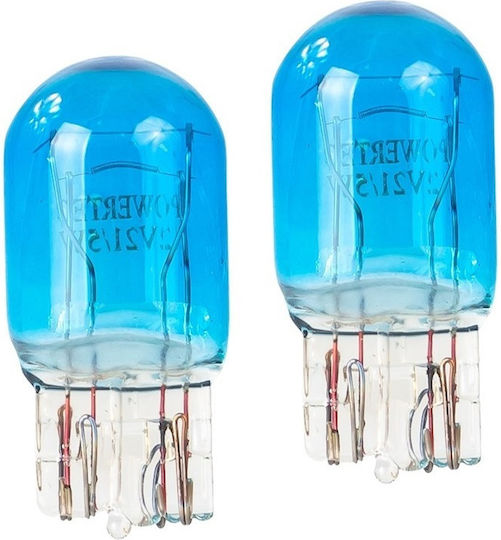 M-Tech Λάμπες Αυτοκινήτου W21/5W / T20 Μπλε 12V 2τμχ