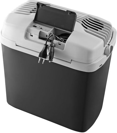 First Austria Portable Fridge Thermoelectric 16L 12V / 230V Black