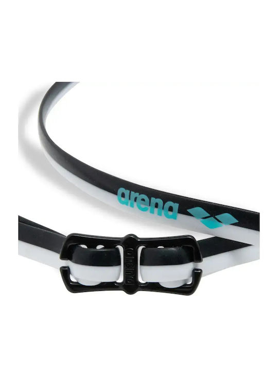 Arena Python Swimming Goggles Kids with Anti-Glare Lenses Black