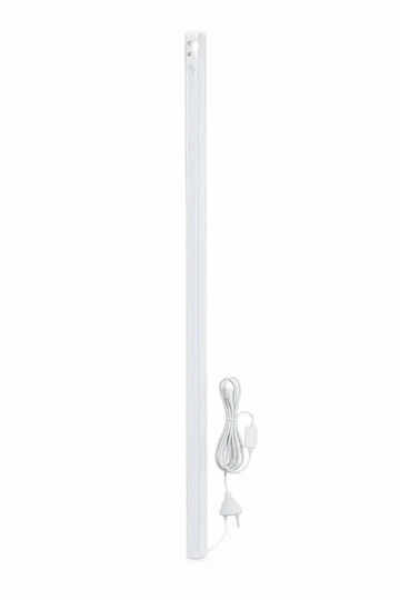 Foyu Unterbauleuchten Led T5 18w 90cm Weiß mit Schalter – Lineare Innenraumbeleuchtung