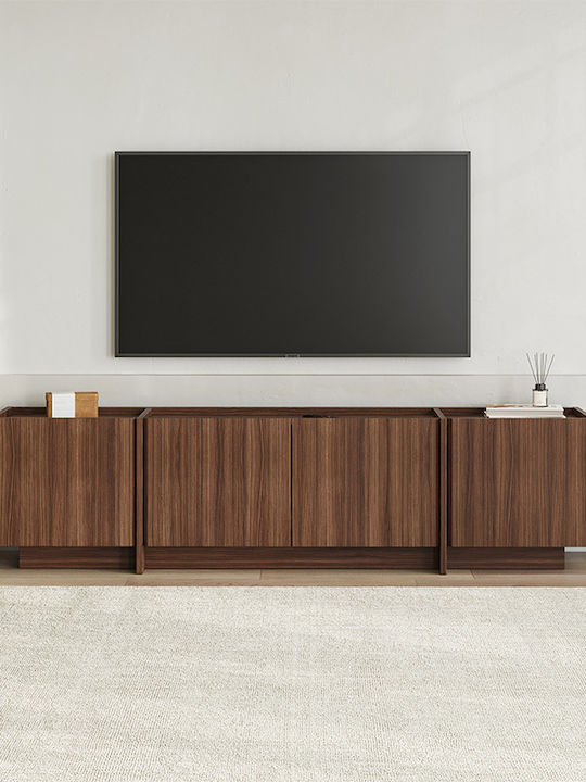 Έπιπλο Τηλεόρασης Lowen Καρυδί Μ180xΠ35xΥ46.2cm