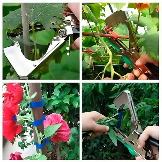 Pflanzenstützen Gartenklammern Baumschulband Tapener