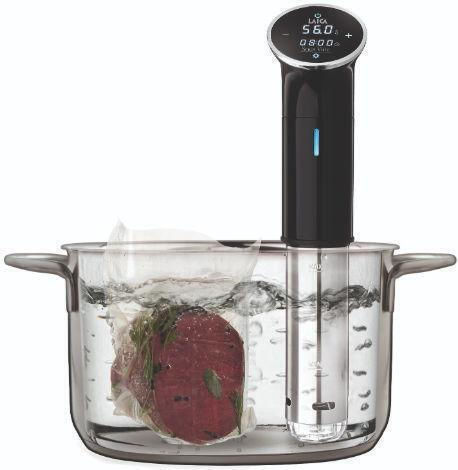 Laica SVC107 Sous Vide Maschine Offener Typ 1.2kW 13.5x9.2x40.4cm