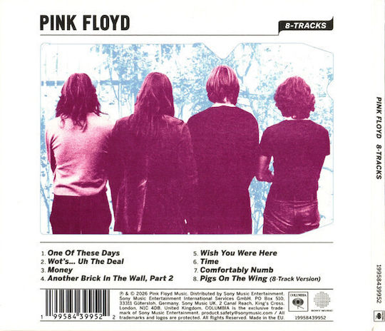 Pink Floyd Pink Floyd - 8-tracks CD Μουσικής