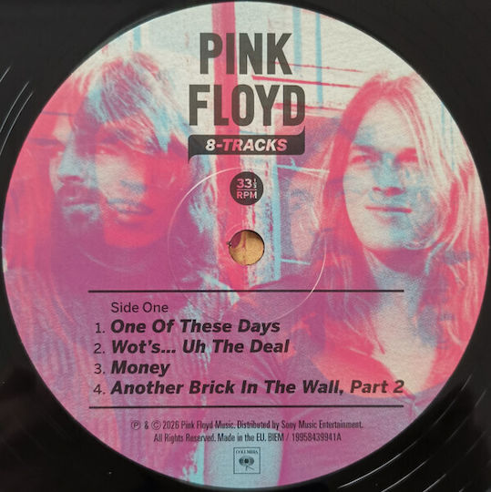 Pink Floyd 8-tracks Vinyl