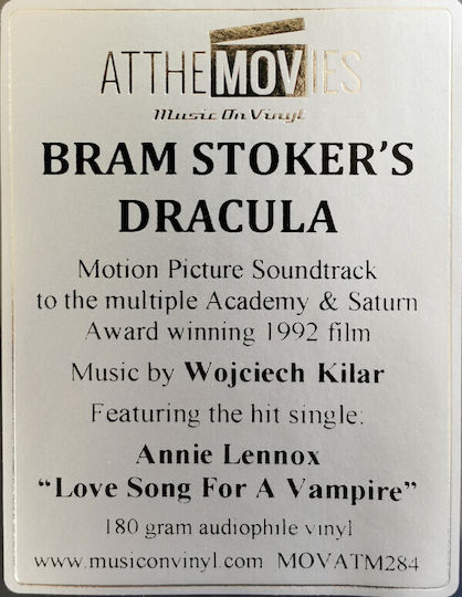 Wojciech Kilar Bram Stoker's Dracula Original Motion Picture Soundtrack Vinyl