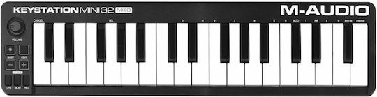 M-Audio Keystation Mini 32 Iii Midi-Tastatur mit 32 Tasten Schwarz