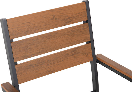 Saga 7-Teile Garten- und Outdoor-Möbelset Für Garten & große Räume Grau