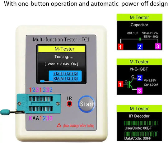 Digital Multimeter LCR-TC1