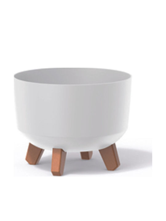 Iliadis Plant Pot Plastic White Iliadis Plant Pot Plastic White