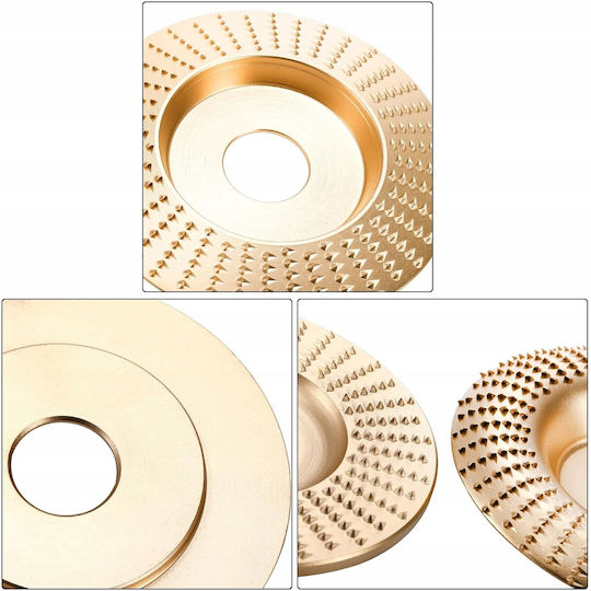 4x 100mm 22.2mm Wood Grinding Discs Burr Sanding Burr