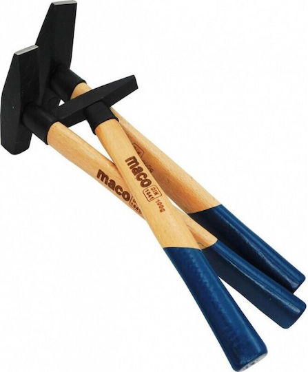 Maco Hammer 100g mit Hölzernem Griff