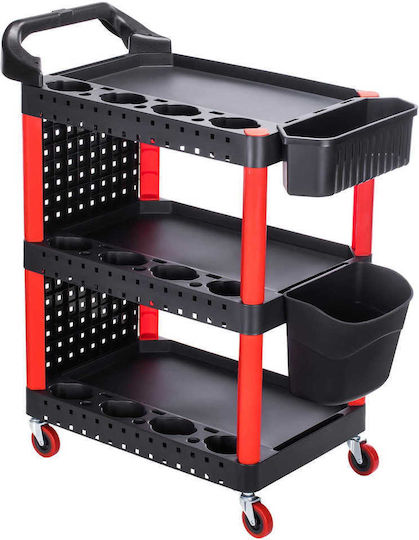 Kraft & Dele Sistem pentru Transport / Ridicare de Încărcături pentru o Încărcătură cu Greutate de până la 150kg în Culorea Negru