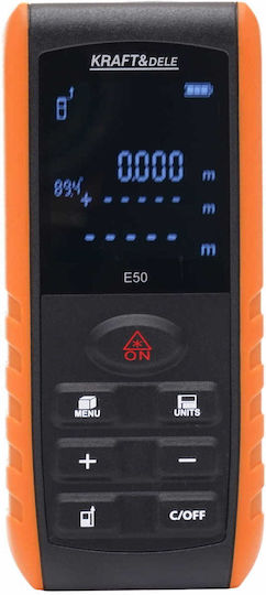 Kraft & Dele Laser Distance Meter KD11417 cu Capacitate de Măsurare până la 50m