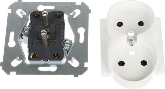 Kontakt-Simon Power Socket Black 1pcs