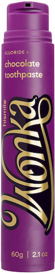 Fluoride Toothpaste Chocolate Flavor Wonka Chocolate Hismile 60 G