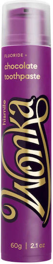 Fluoride Toothpaste Chocolate Flavor Wonka Chocolate Hismile 60 G