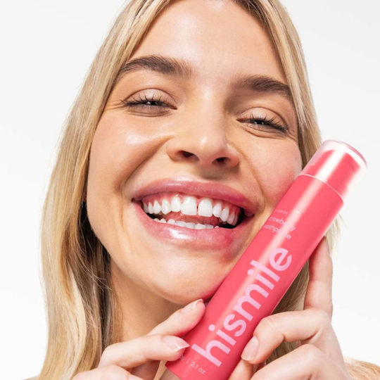 Pastă de Dinți cu Fluor Aromă de Căpșuni Strawberry Hismile 60 G