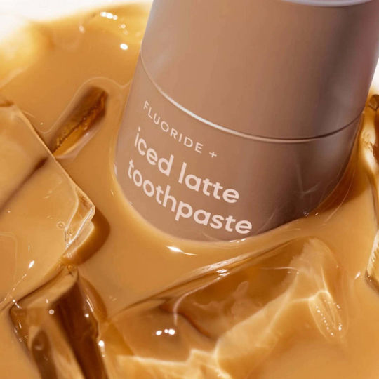 Fluoride Toothpaste Iced Latte Flavor Hismile 60 G