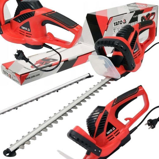 Yato YT-84770 Electric Foarfecă de gard viu 600W cu Lungimea Lamei 51cm