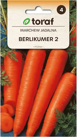 Toraf Berlikumer 2 Морков Зеленчукови Семена 5г Toraf