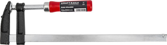 Kraft & Dele KD10181 Клема Тип "F" с Максимално Отваряне 250мм
