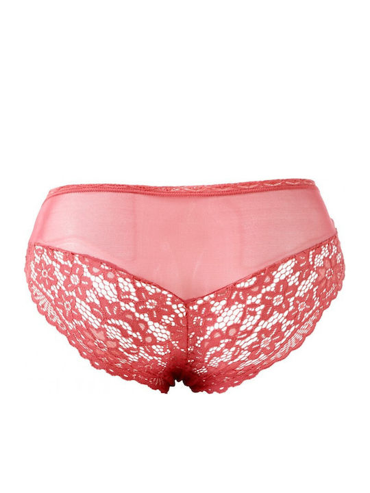 Damen Slip Coral