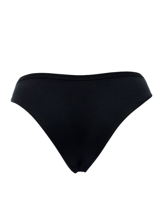 Damen Slip BLACK