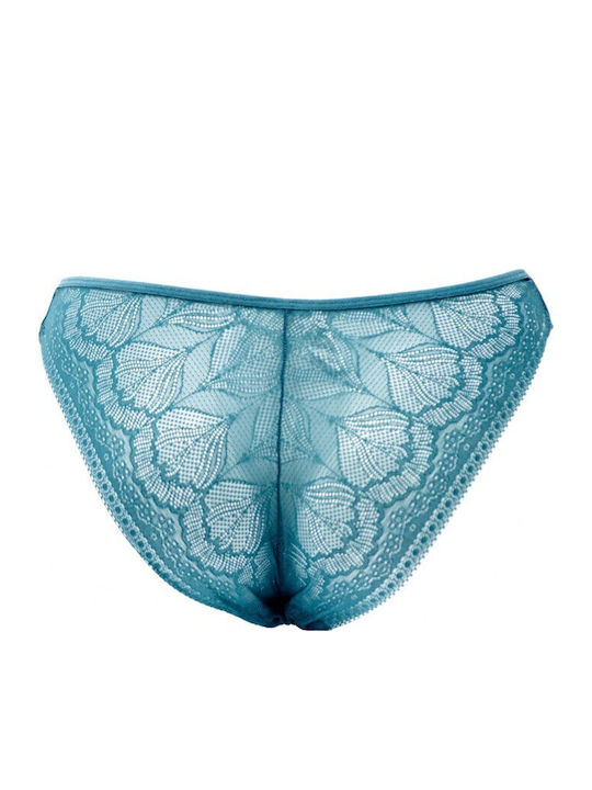 Femeie Slip fără cusături Petrol Blue
