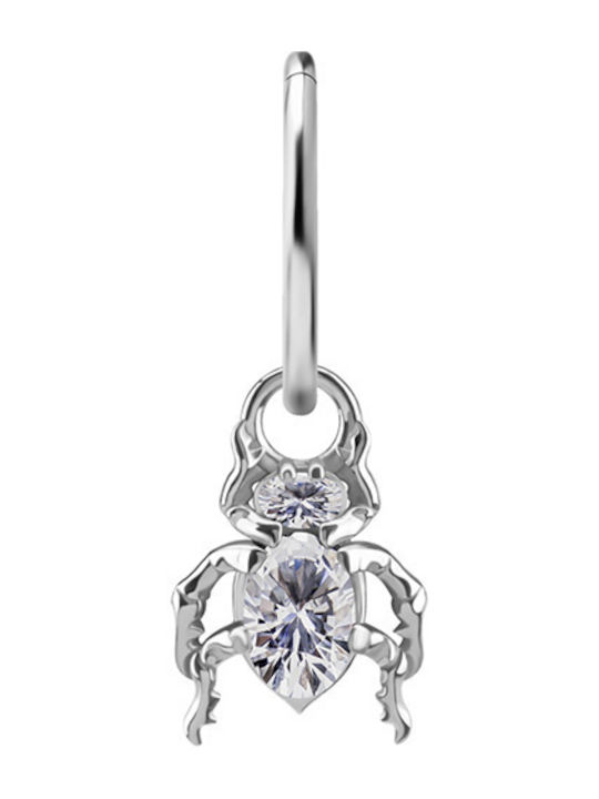 Crazy Needles Charm με Πέτρες από Ασήμι με Ζιργκόν