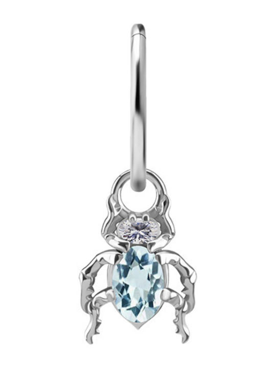Crazy Needles Charm από Ασήμι