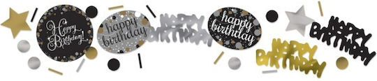 Конфети Happy Златисто 34гр