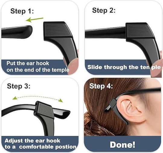 Silicone Anti-slip Stoppers Glasses Red