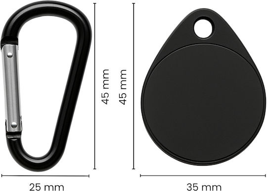Clip Husa Din Silicon Ysk2 Negru