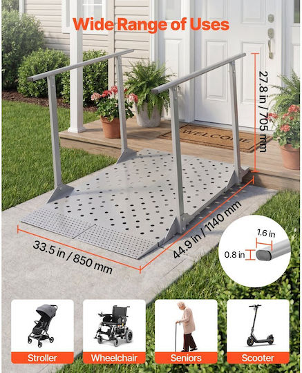 Vevor Wheelchair Ramp FSSMJPD5YC00C3DAG001V0